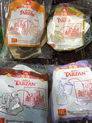 Amazon.co.jp: マクドナルドハッピーセット 1999年ターザン全8種